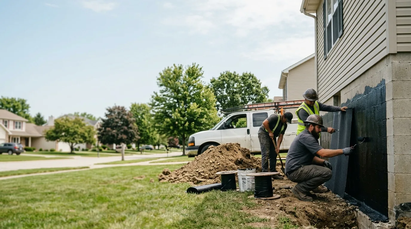 Basement Waterproofing in Jamestown, KS near me